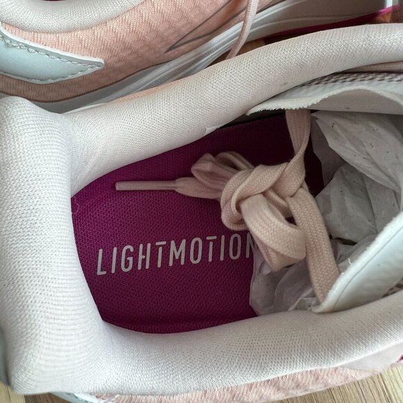 Adidas Womens Speedmotion Running Shoe Sz 9.5 Quartz/ Silver Met/Fuchsia - Picture 5 of 10